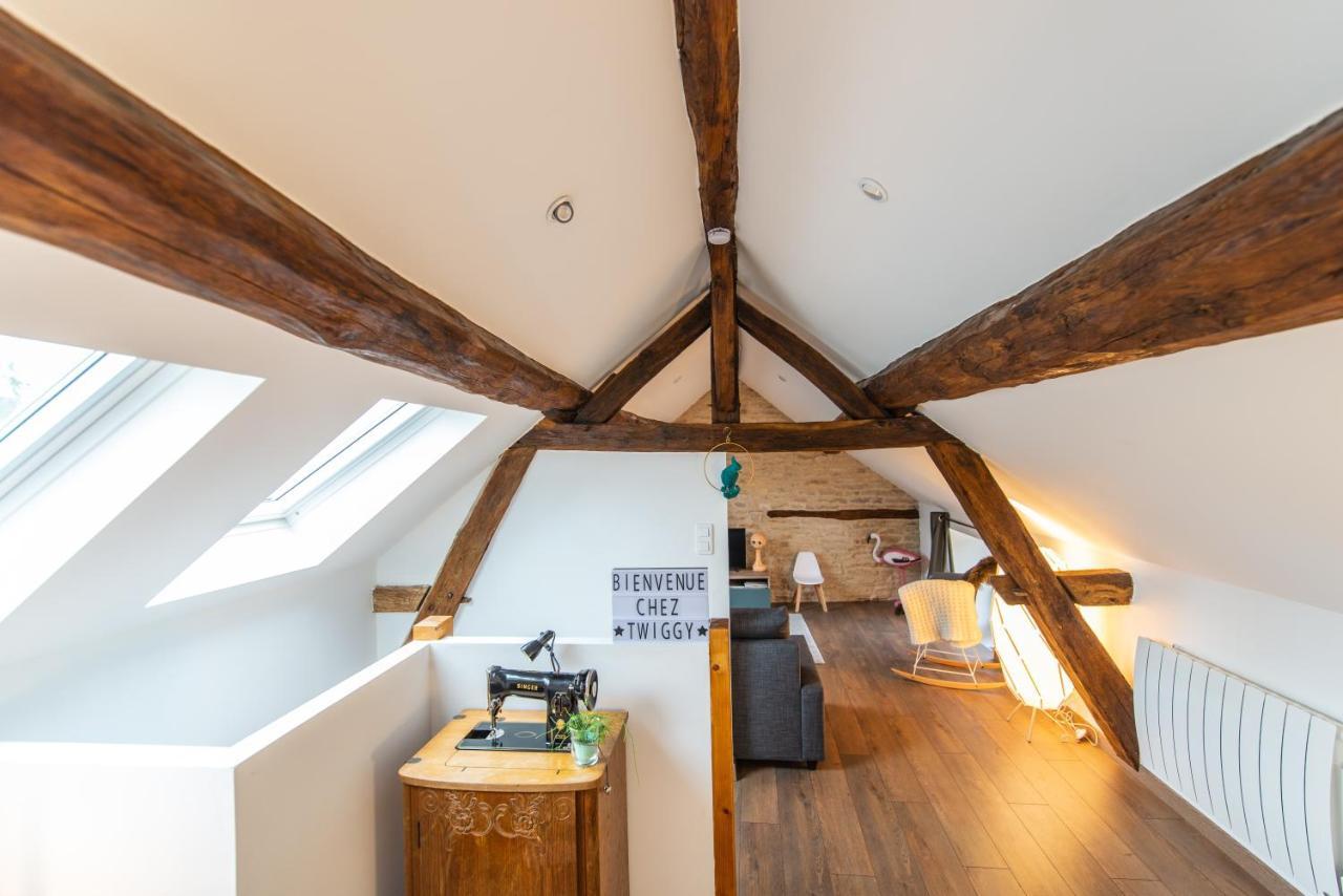 Chez Twiggy - Guesthouse Vintage A Prenois Luaran gambar