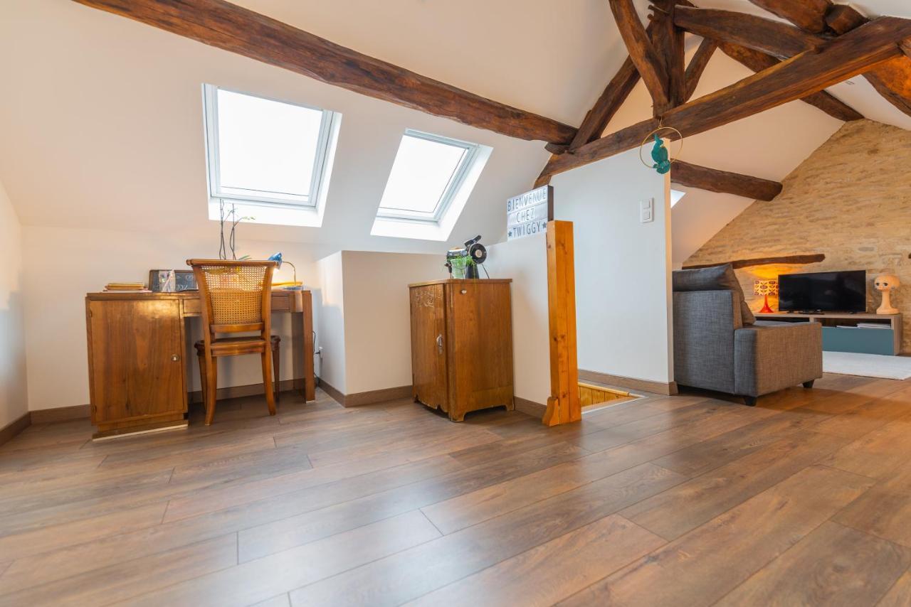 Chez Twiggy - Guesthouse Vintage A Prenois Luaran gambar